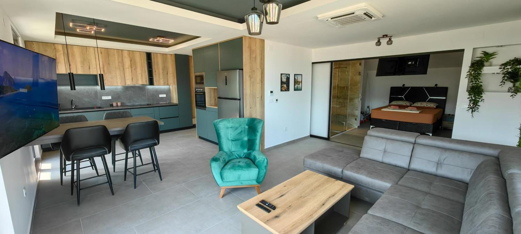 Magnolija Apartmani Игало Экстерьер фото