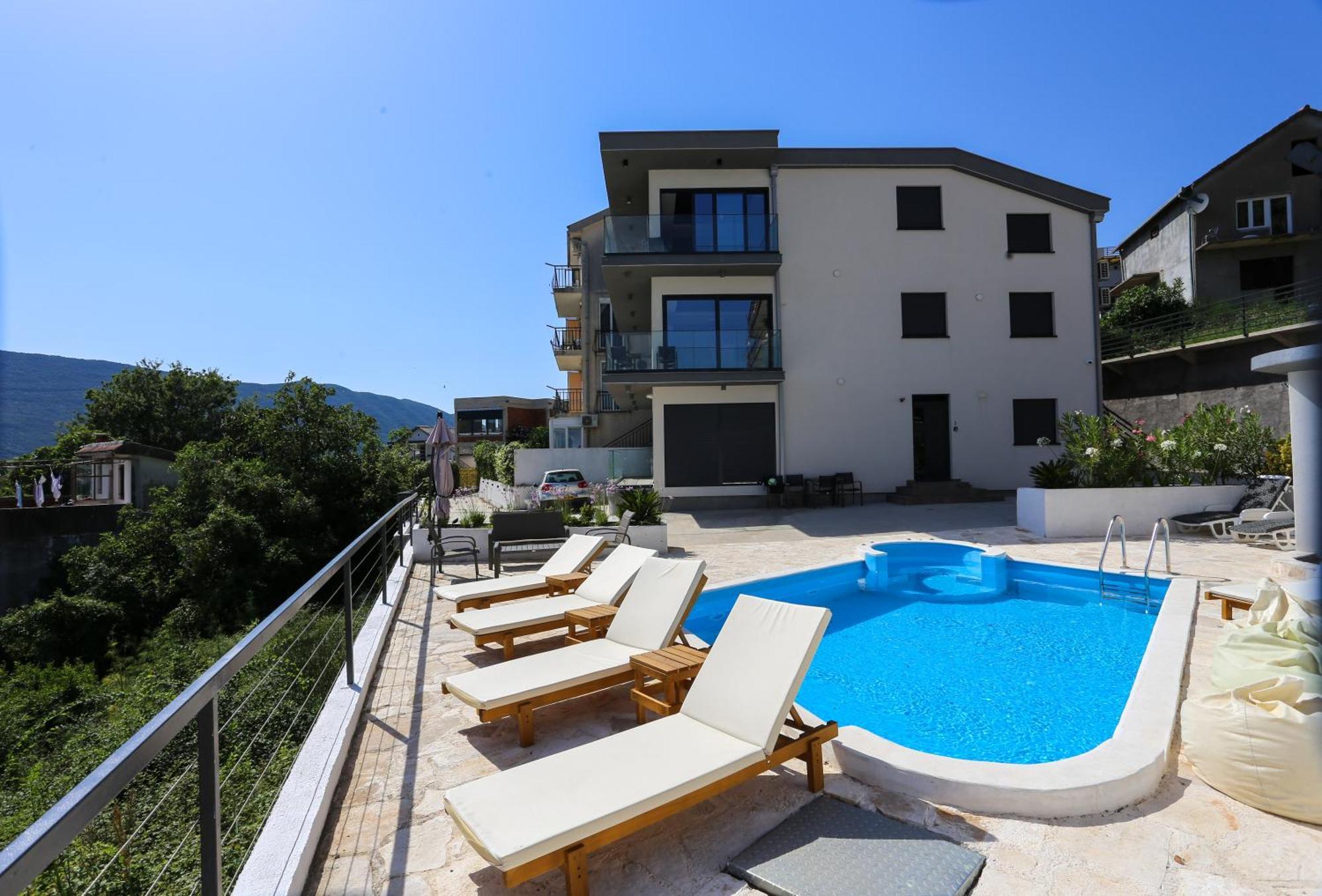 Magnolija Apartmani Игало Экстерьер фото